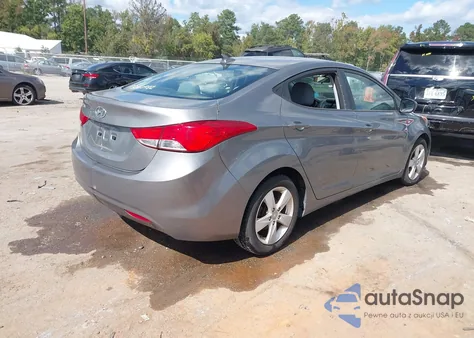 2013 Hyundai Elantra Gls из США, поврежденный, VIN 5NPDH4AE6DH375282